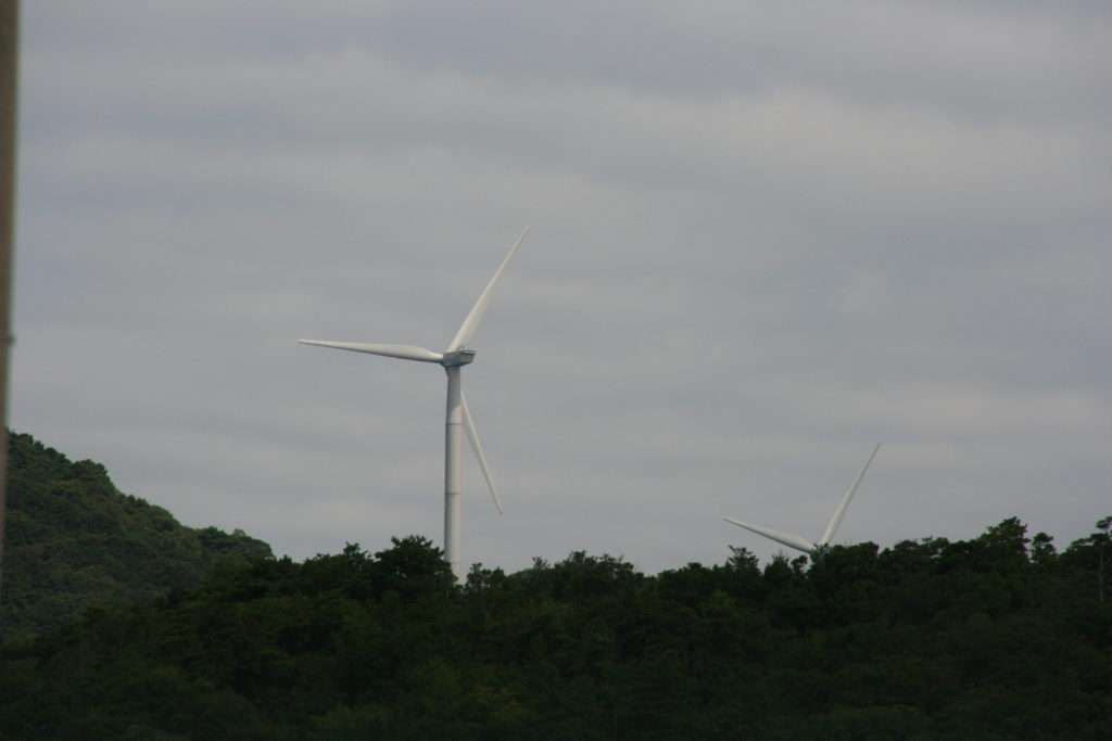 CEF南あわじウインドファームの風車