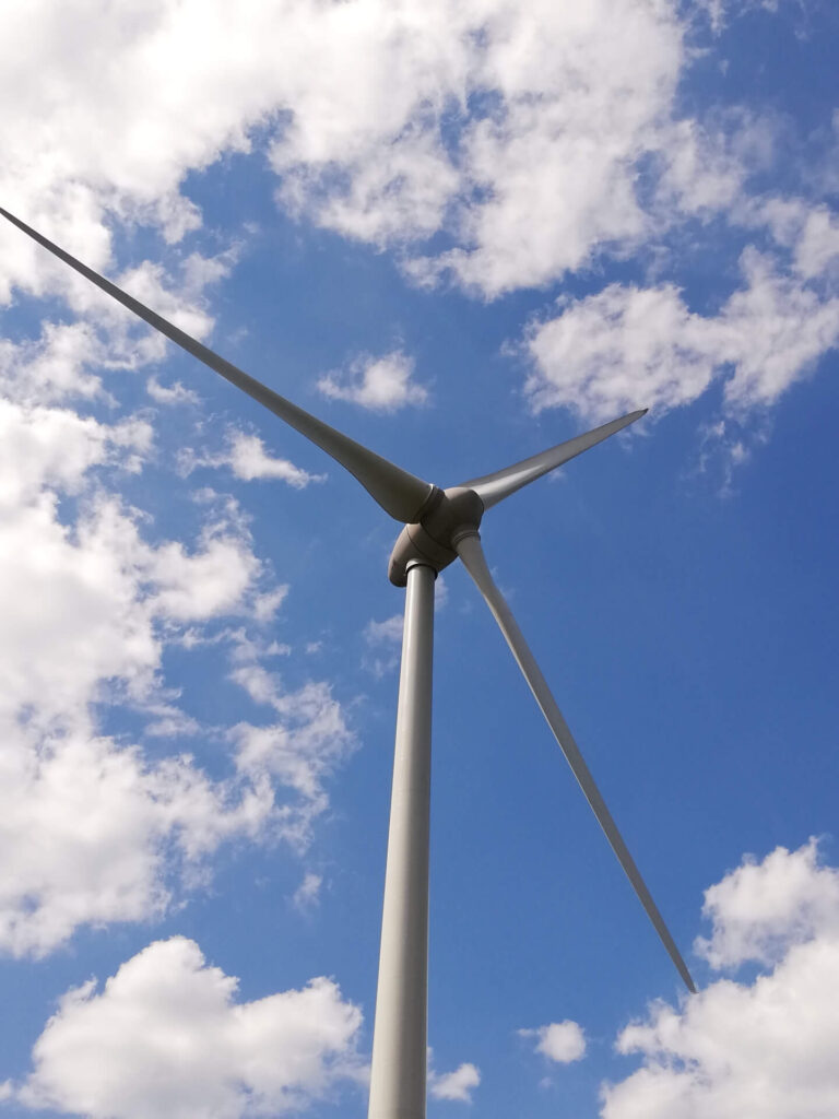 高森高原風力発電所 「星風の丘」の風車
