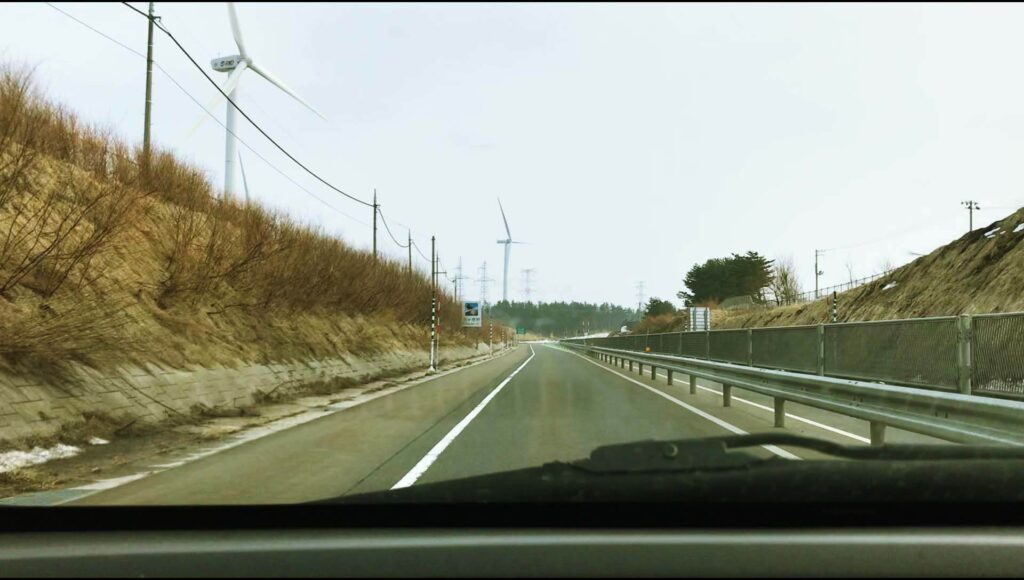 六ヶ所村風力発電所の風車