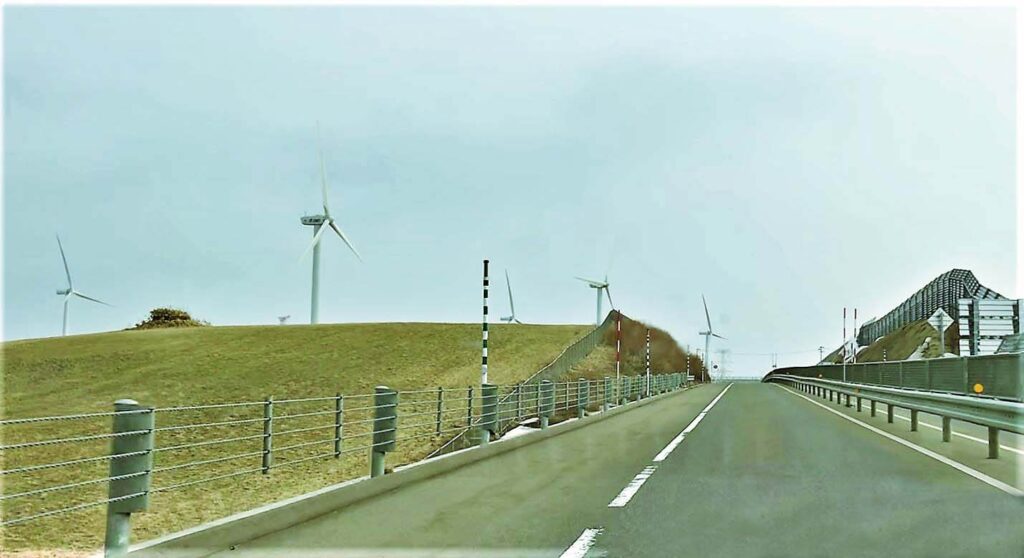 六ヶ所村風力発電所の風車